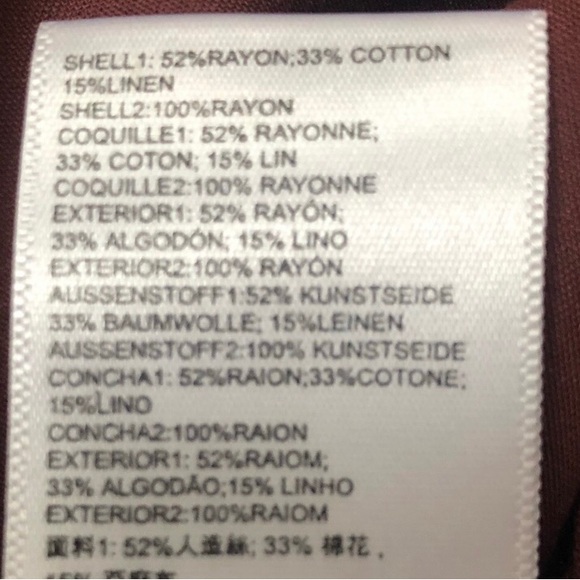 Anthropologie Alison rust colored tank with beads size S EUC - Picture 8 of 9